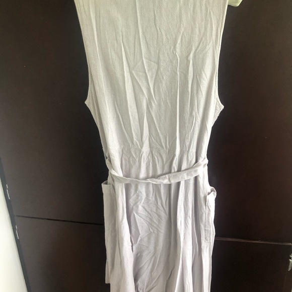 Suzy Shier beige and white striped sun dress size XXL - Picture 4 of 4